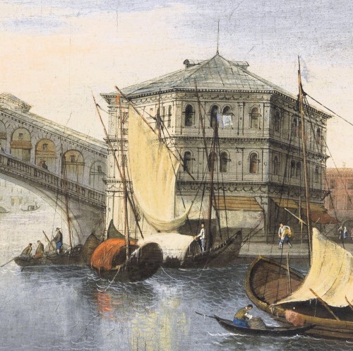 Louis XVI - Venise, deux vues de la Ville - Italie fin 18e siècle